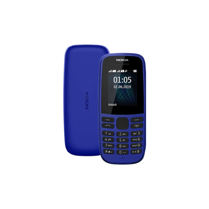 Nokia 105 Blue NEW OEM