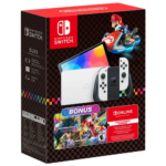 NINTENDO SWITCH OLED MARIO KART BUNDLE