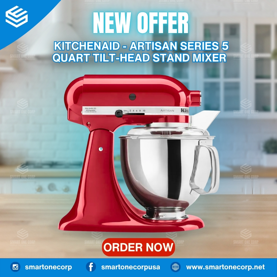 Home 11 KSM150PSER KitchenAid - Artisan Series 5 Quart Tilt-Head Stand Mixer