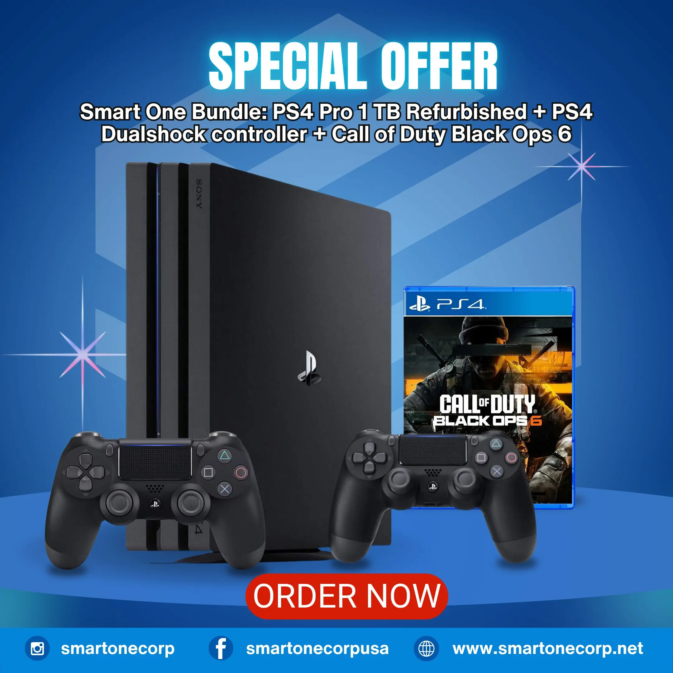 Home 9 OFERTA ESPECIAL-PS4 Smart One Bundle